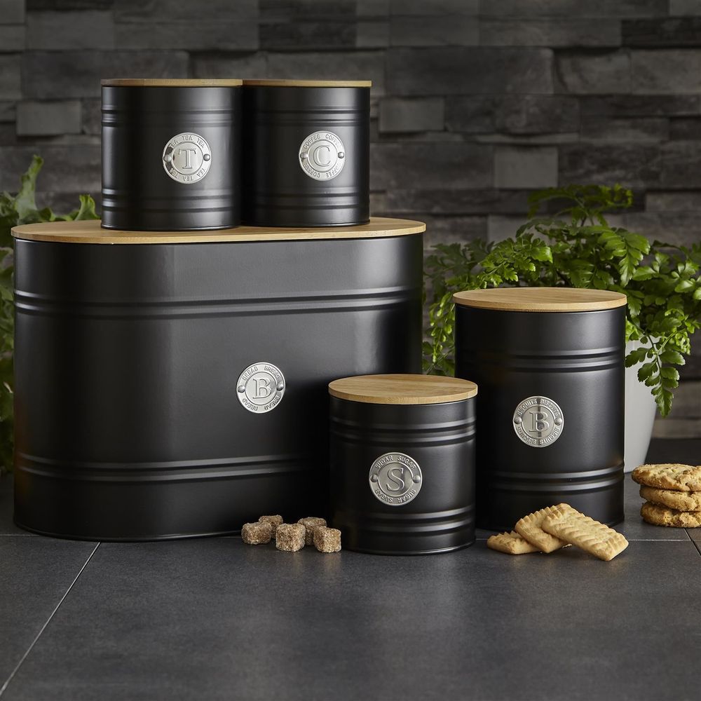 5 Piece Kitchen Canister Set-Seasons Home Store