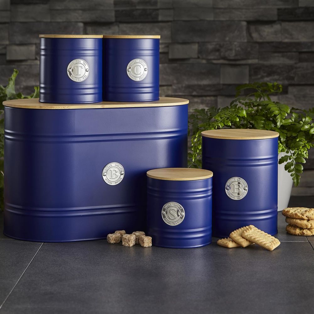 5 Piece Kitchen Canister Set-Seasons Home Store