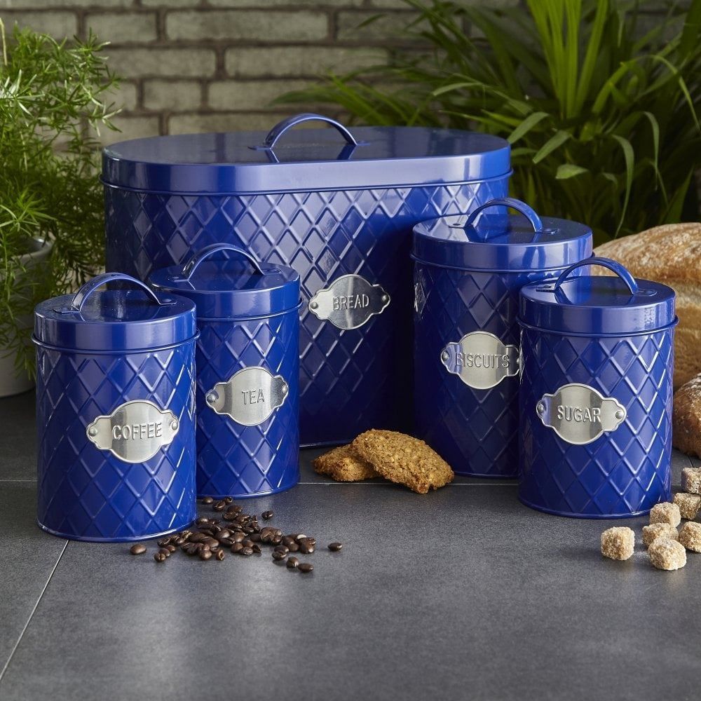 5 Piece Kitchen Canister Set-Seasons Home Store