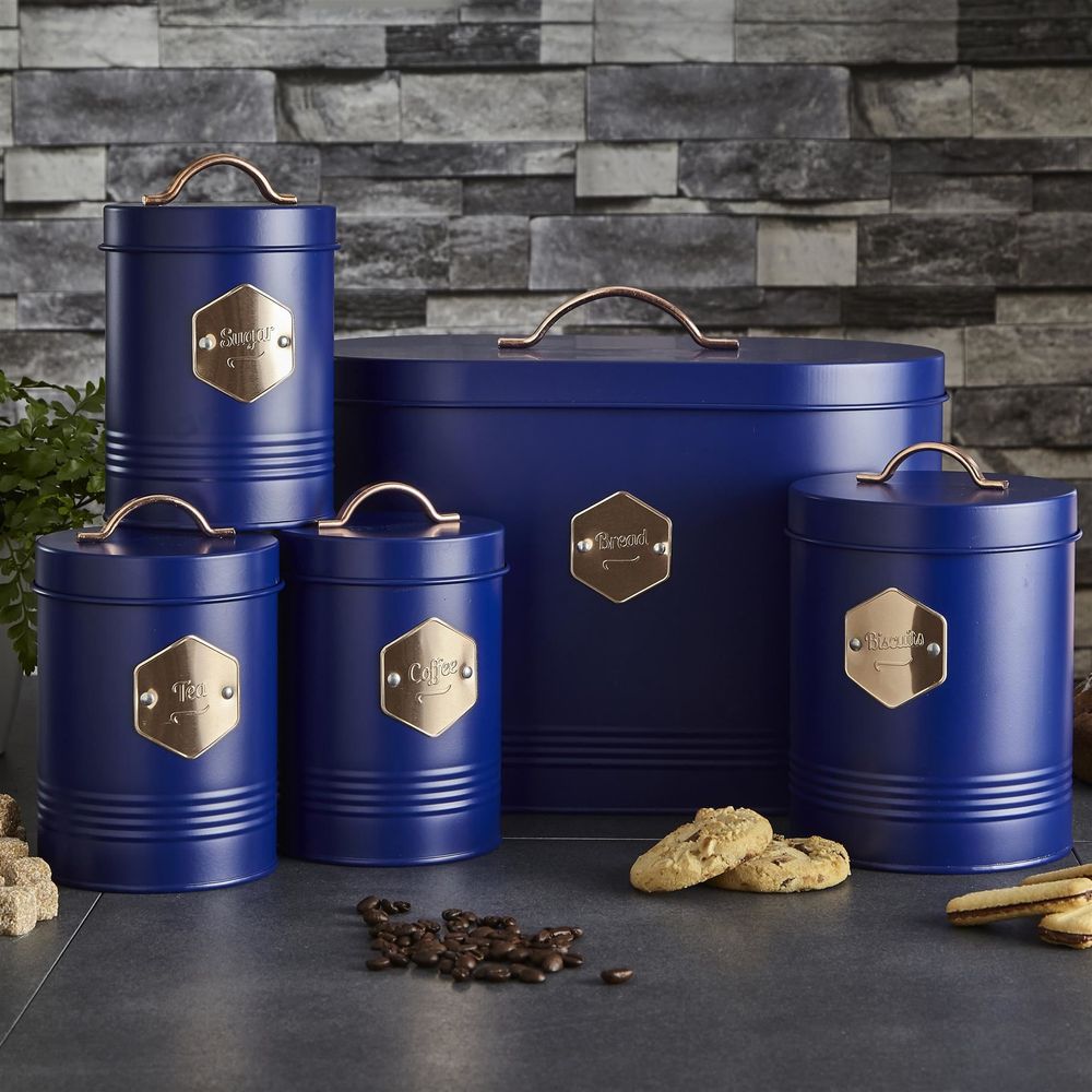 5 Piece Kitchen Canister Set-Seasons Home Store