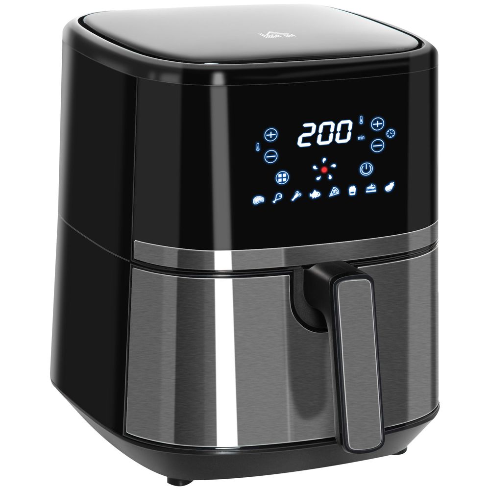 Air Fryer 4.5L 1500W with Digital Display Rapid Air Circulation Timer-Seasons Home Store