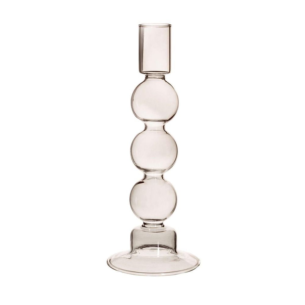 Bubble Candleholder Grey-Seasons Home Store