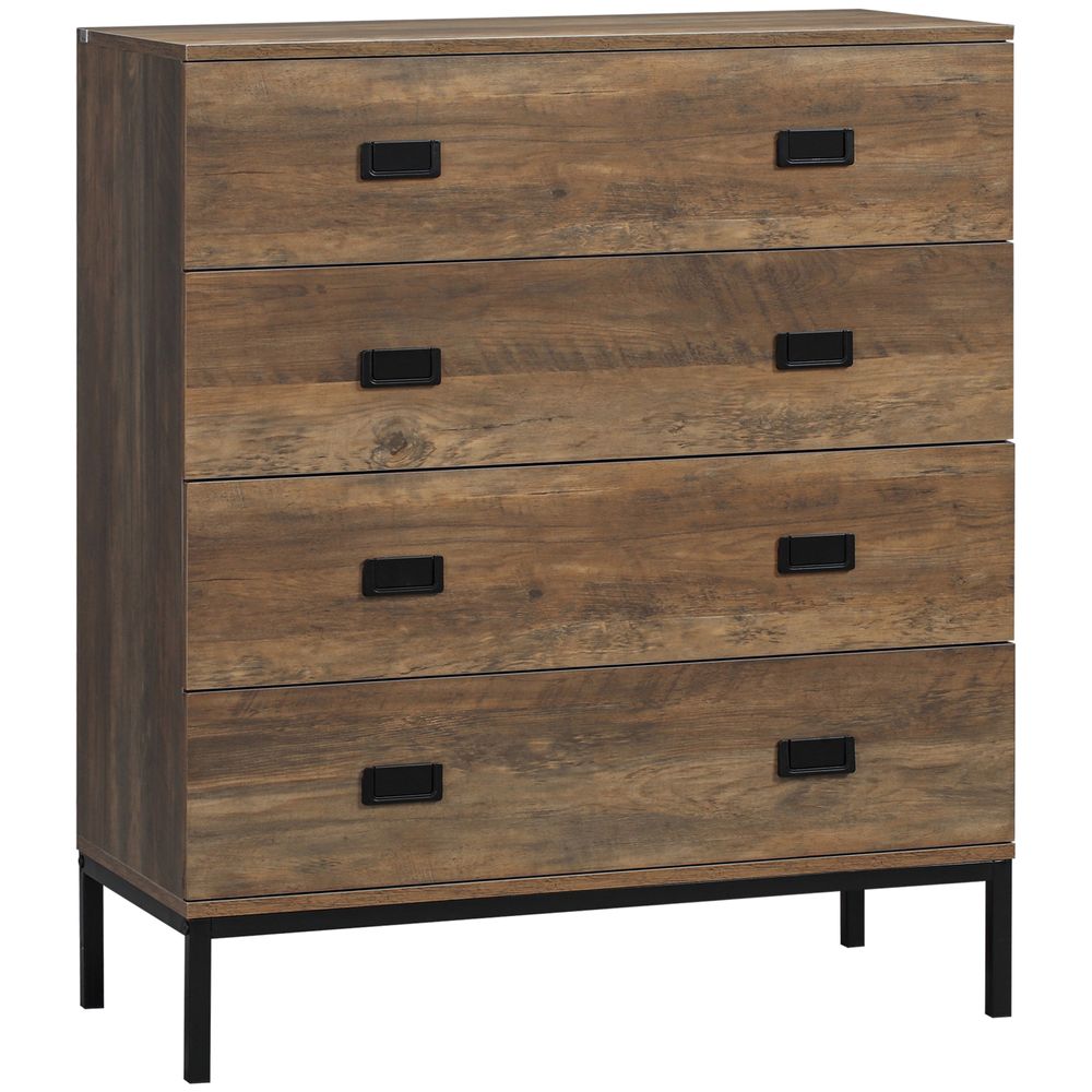 Chest of Drawers, 4 Drawer Unit Storage Chest Bedroom Living Room-Seasons Home Store
