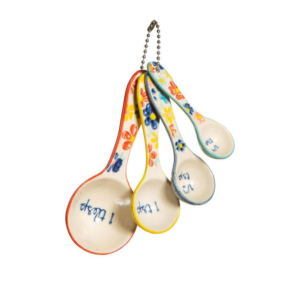 Folk Floral Measuring Spoons-Seasons Home Store