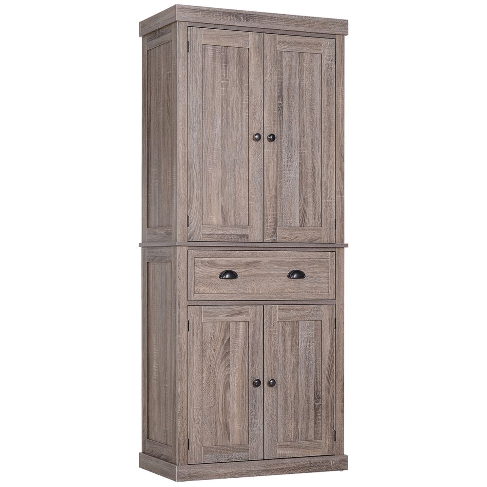 Freestanding Pantry Cupboard Storage Cabinet Home Organizer Furniture-Seasons Home Store