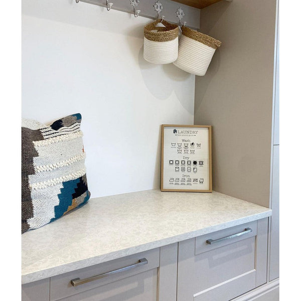 Laundry Care Symbol Guide in Frame-Seasons Home Store