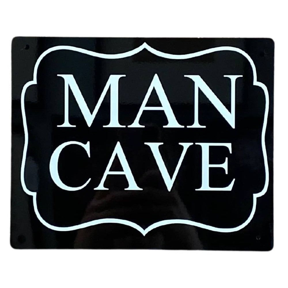 Metal Art Wall/Door Sign. - Man Cave-Seasons Home Store