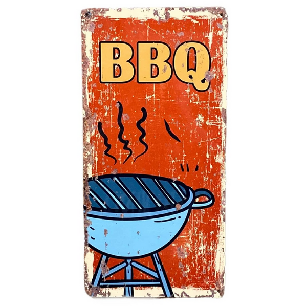 Metal Wall Sign - BBQ Barbeque-Seasons Home Store