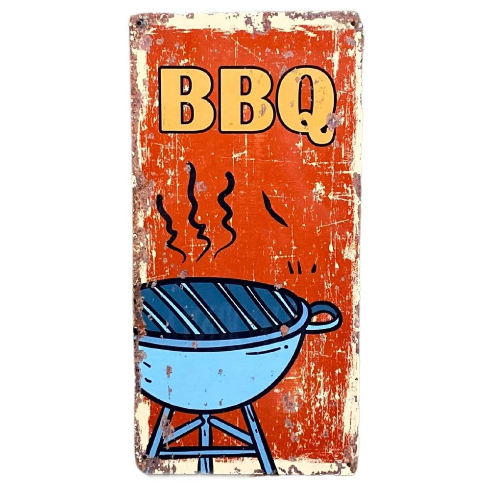 Metal Wall Sign - BBQ Barbeque-Seasons Home Store