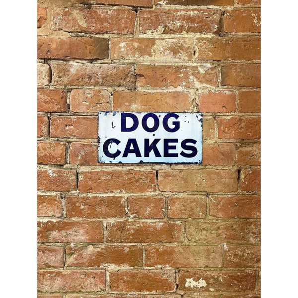 Metal Wall Sign - Dog Cakes Blue-Seasons Home Store