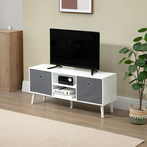 Modern TV Cabinet Stand / Shelves & Drawers, Living Room Bedroom-Seasons Home Store