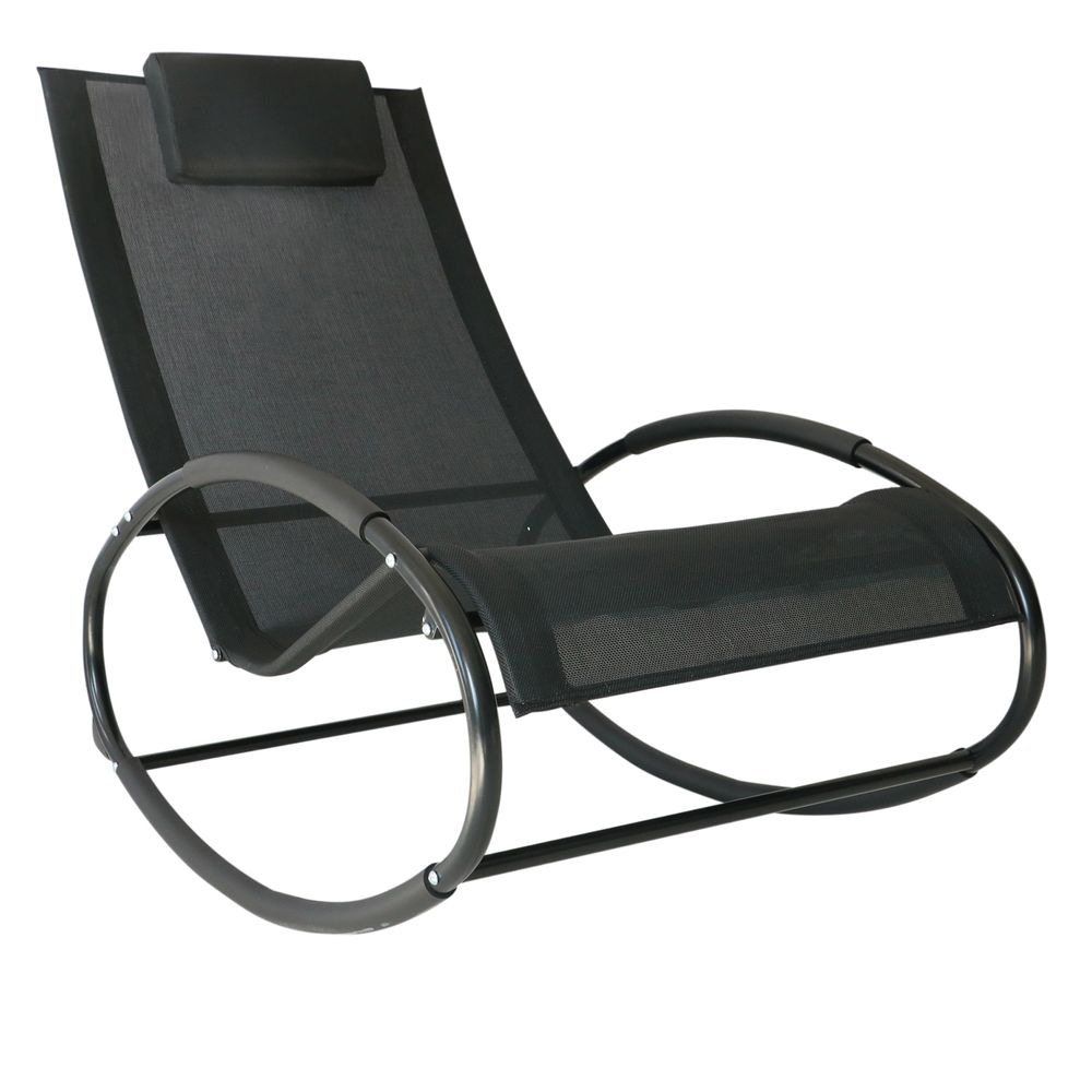 Orbital Zero Gravity Rocking Chair, 88H cm-Seasons Home Store