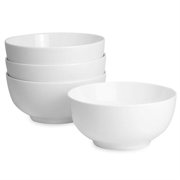 Porcelain Bowls 600ml - Set of 4-Seasons Home Store