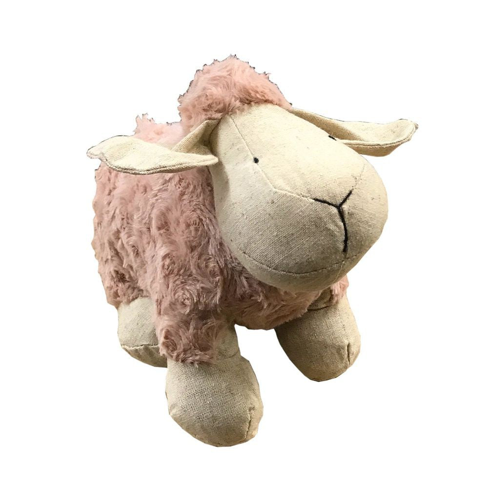 Sheep Doorstop - Pink-Seasons Home Store