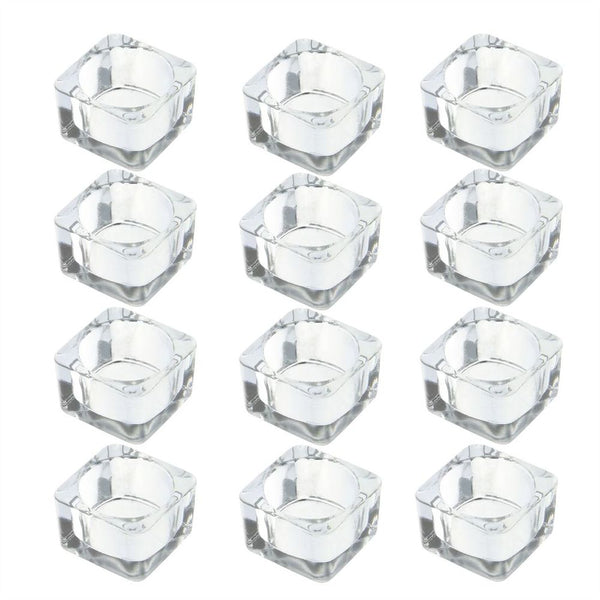 Square Tea Light Candle Holder x12-Seasons Home Store