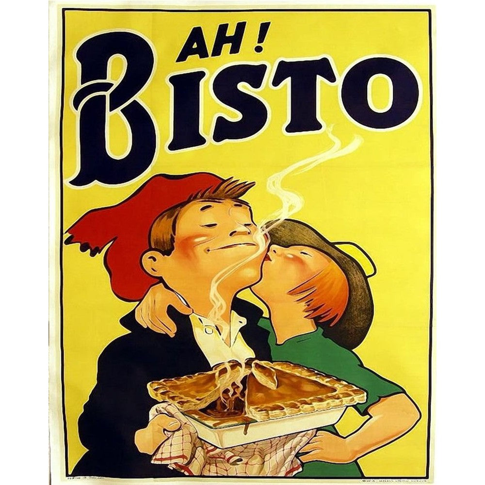 Vintage Metal Sign - Retro Advertising - Ah Bisto-Seasons Home Store