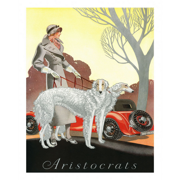 Vintage Metal Sign - Retro Art - Aristocrats-Seasons Home Store