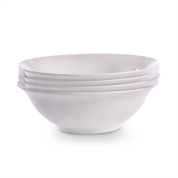 White Serving Bowls - Set of 4-Seasons Home Store